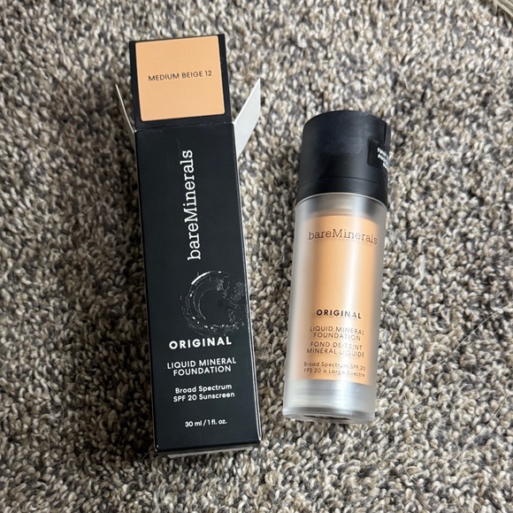bareMinerals Other - bareMinerals Original Liquid Mineral Foundation - Medium Beige 12